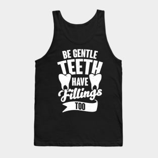 Funny Dentist Job Dental Hygienist Assistant Gift Tank Top